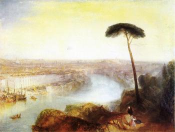 約瑟夫 瑪羅德 威廉 透納 Rome from Mount Aventine